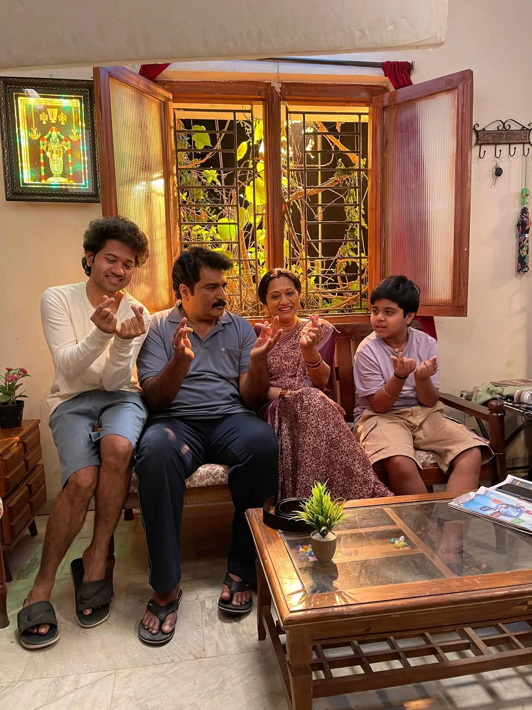 Little Hearts Movie Working Stills
