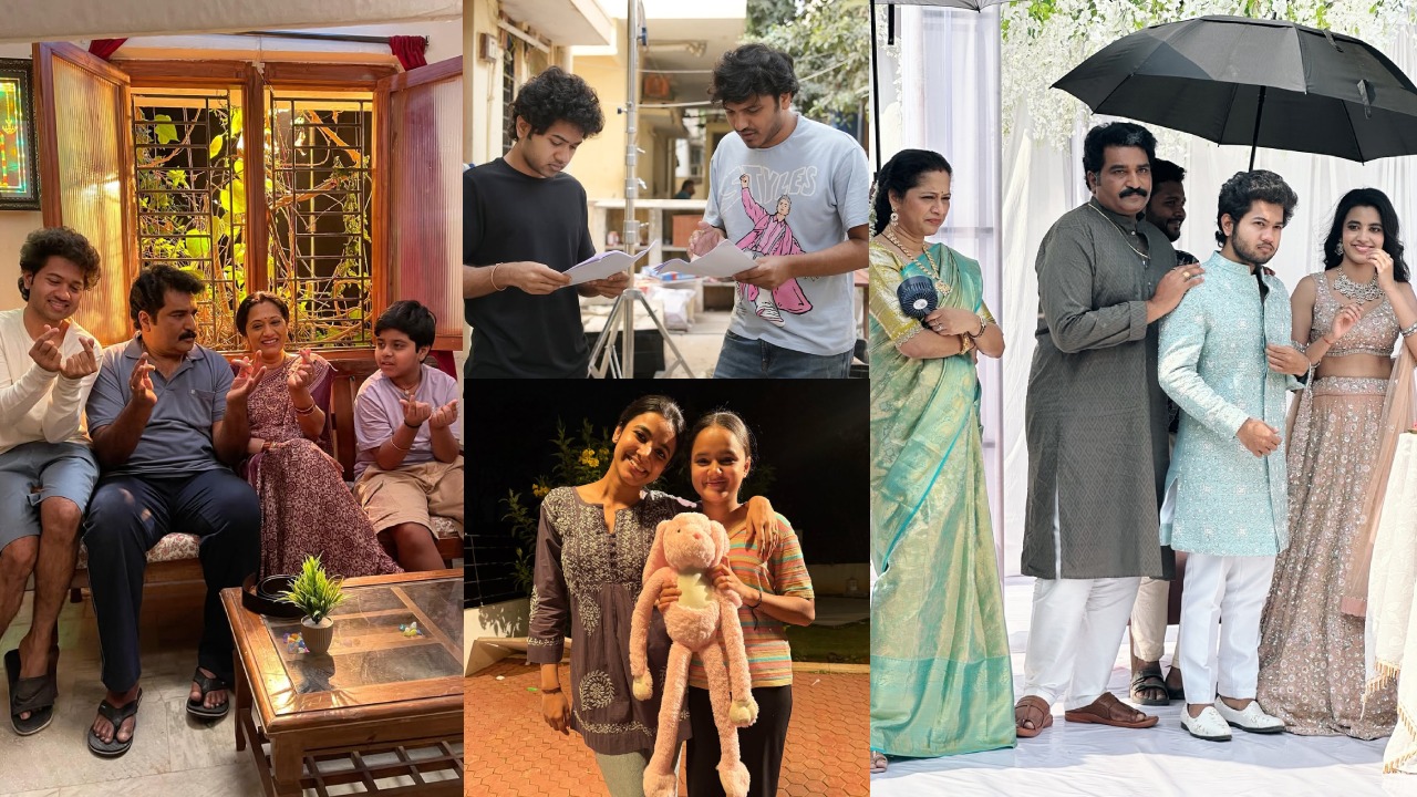 Little Hearts : సూపర్ హిట్ సినిమా.. ‘లిటిల్ హార్ట్స్’ వర్కింగ్ స్టిల్స్.. ఫొటోలు..