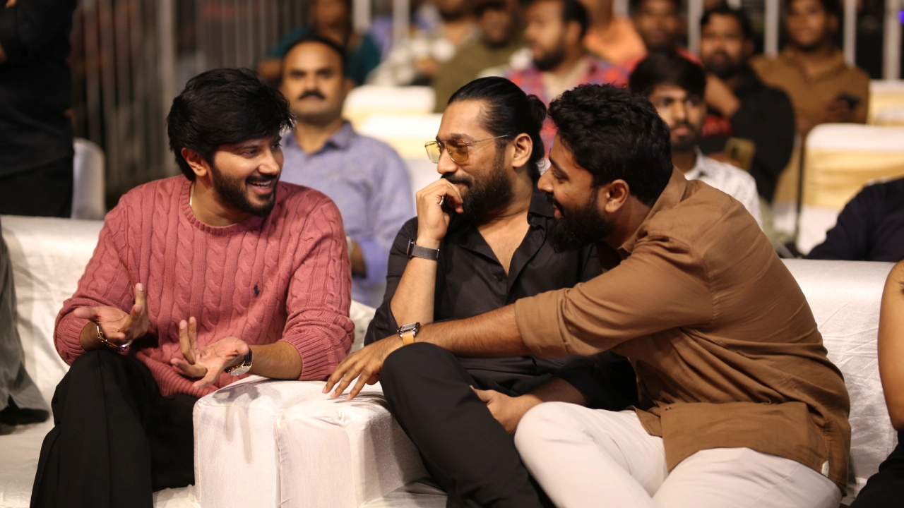 Dulquer Salmaan Kalyani Priyadarshan Lokah Chapter 1 Chandra Success Meet