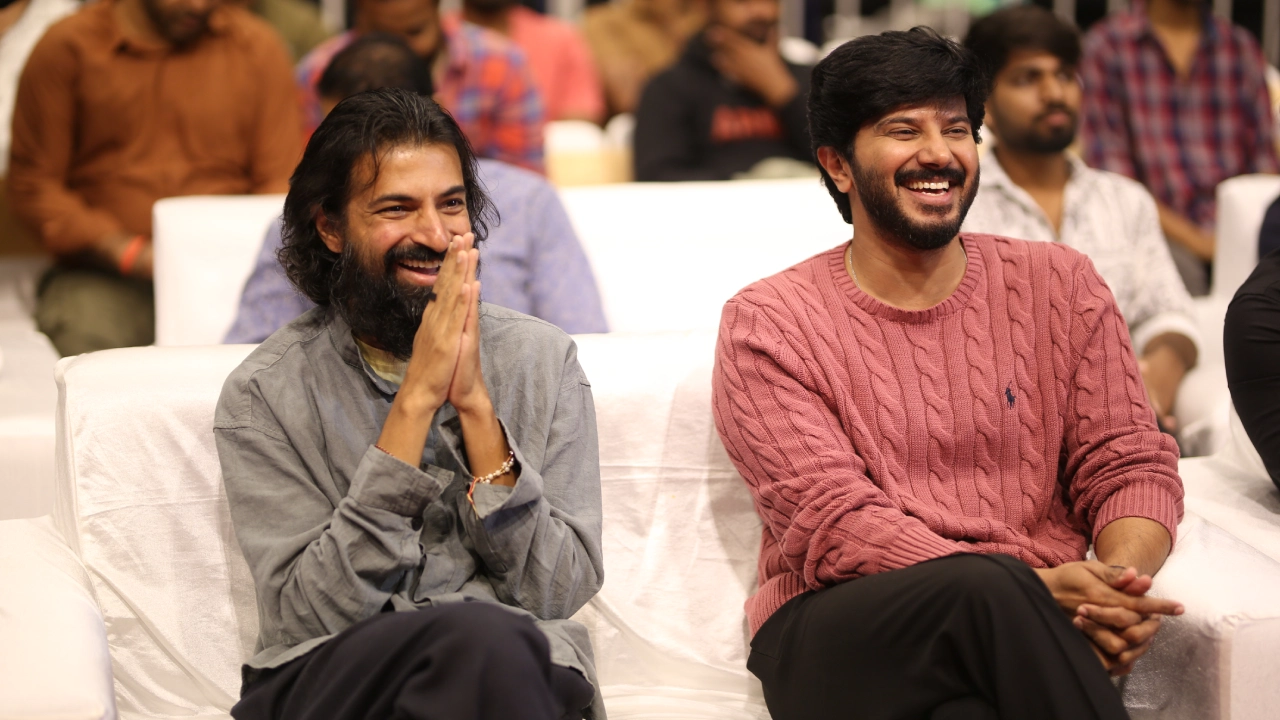 Dulquer Salmaan Kalyani Priyadarshan Lokah Chapter 1 Chandra Success Meet