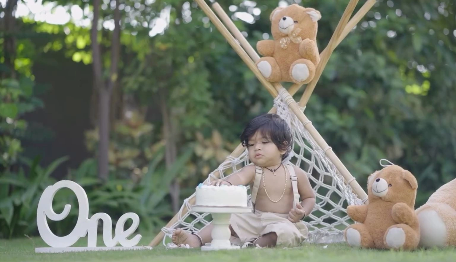 Maanas Nagulapalli Son First Birthday