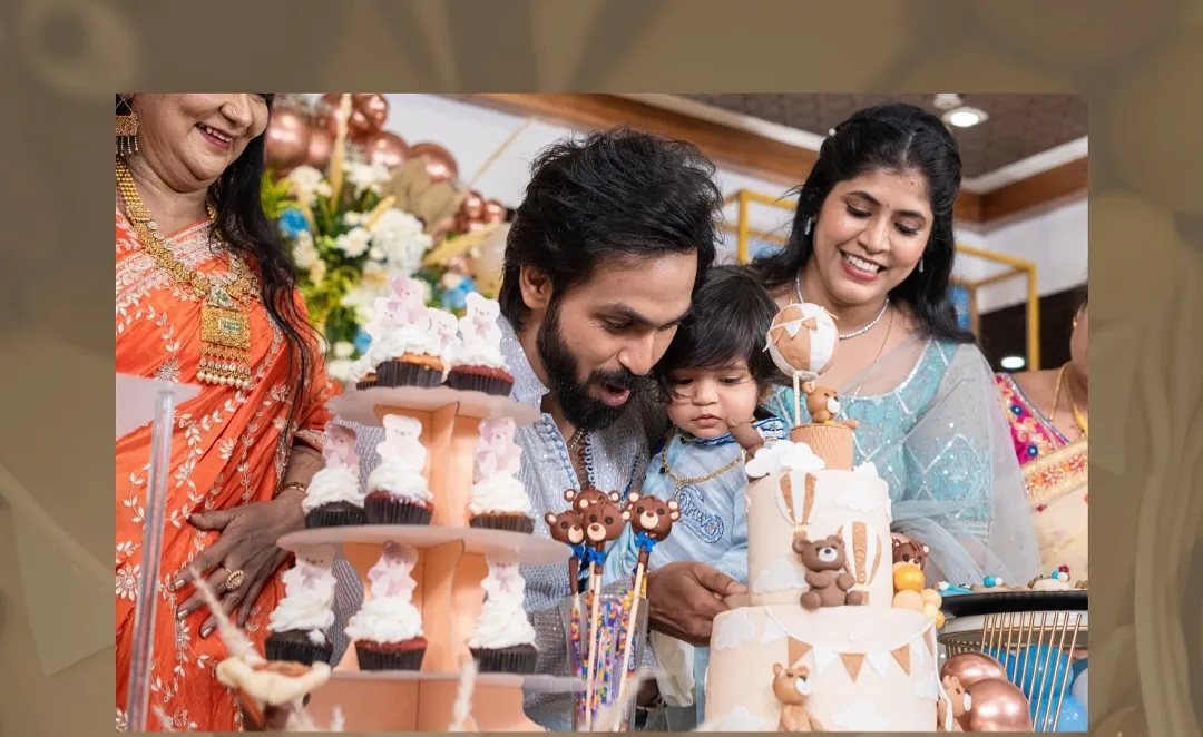 Maanas Nagulapalli Son First Birthday
