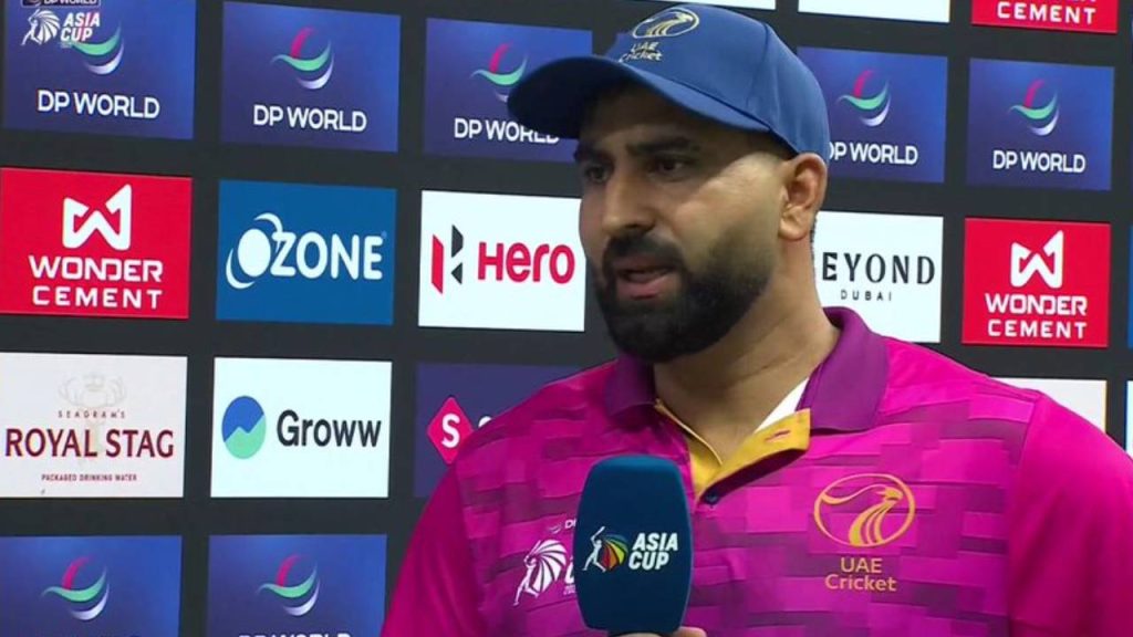 Muhammad Waseem Comments after uae lost match to india in Asia Cup 2025