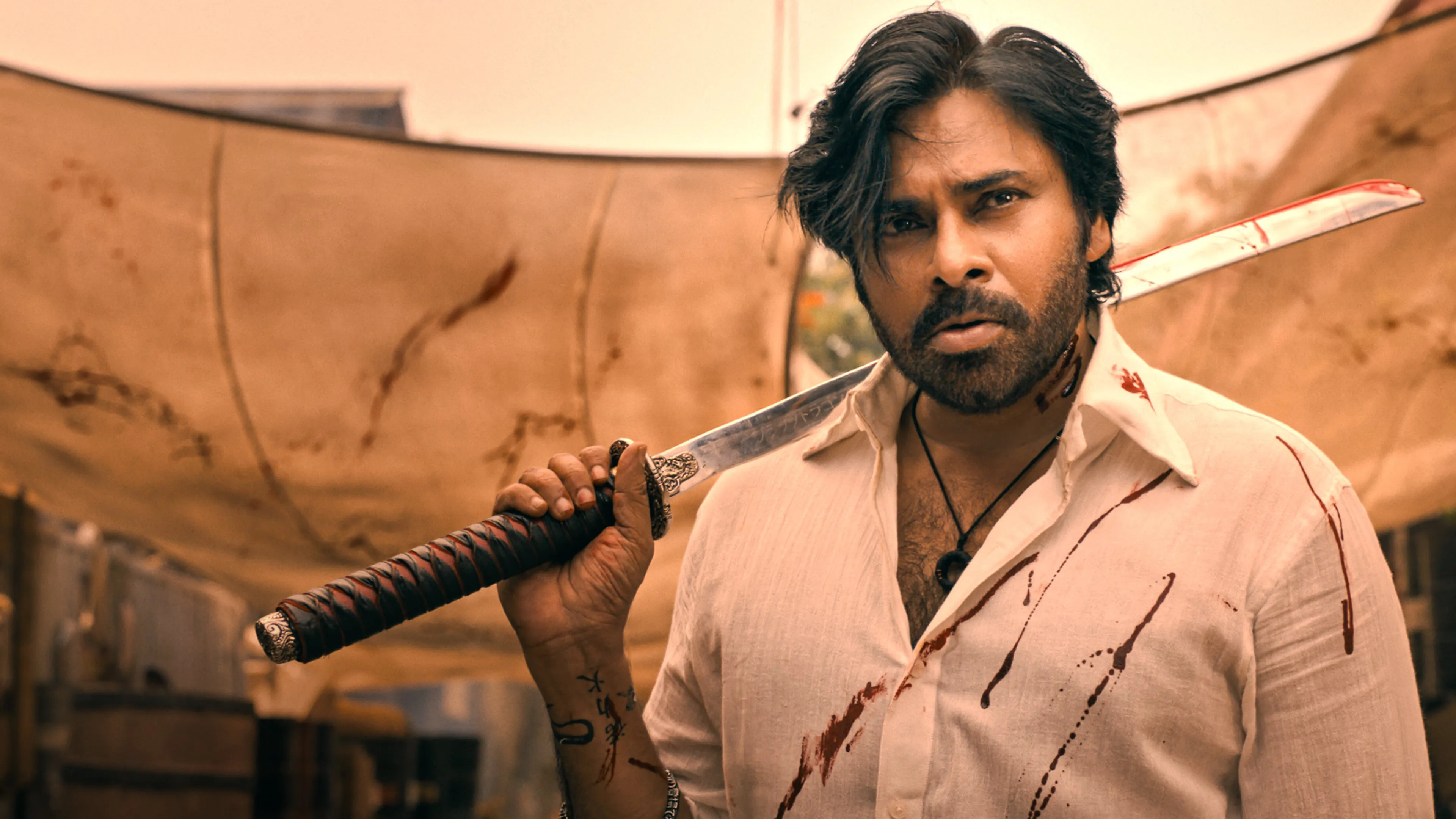 Power Star Pawan Kalyan OG Movie HD Stills