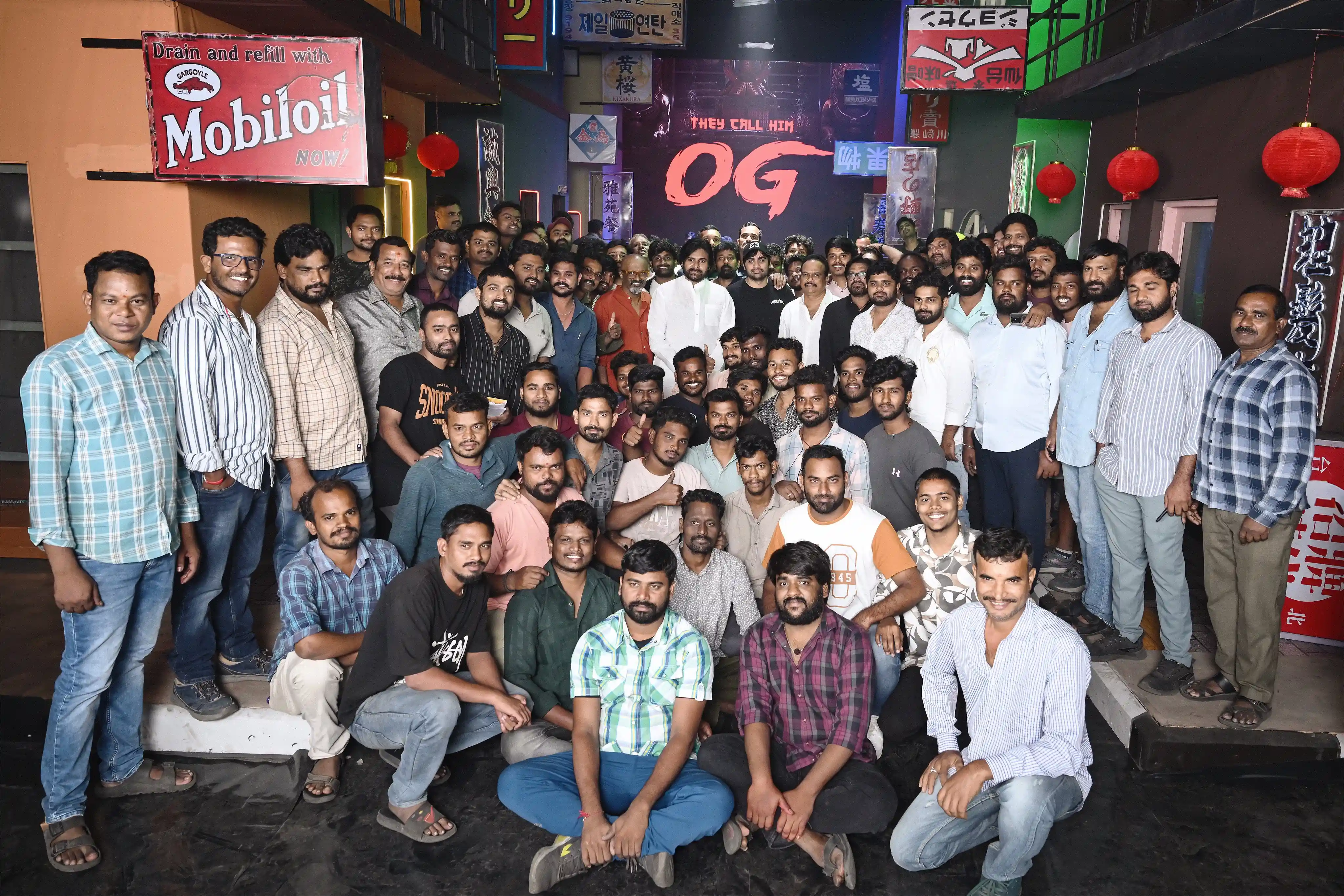 They Call Him OG Pawan Kalyan Movie Working Stills