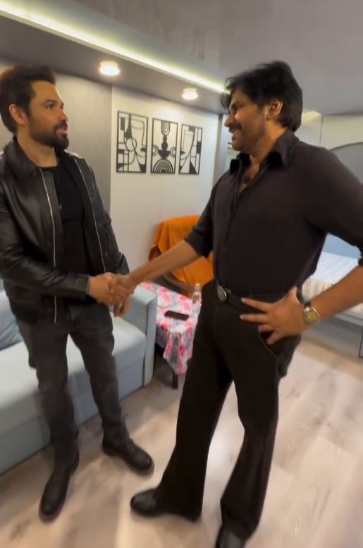 They Call Him OG Pawan Kalyan Movie Working Stills