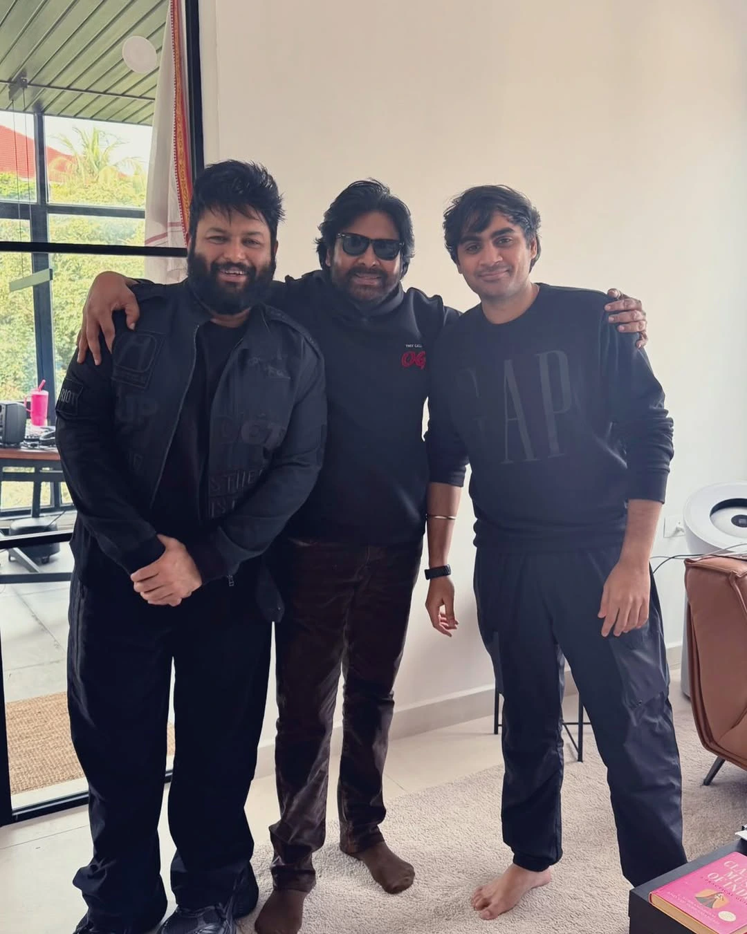 They Call Him OG Pawan Kalyan Movie Working Stills