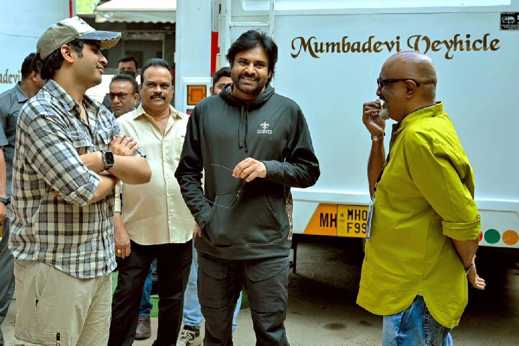 They Call Him OG Pawan Kalyan Movie Working Stills
