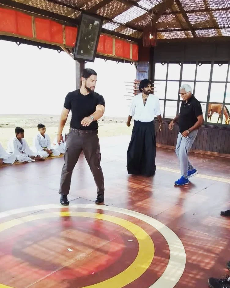 They Call Him OG Pawan Kalyan Movie Working Stills