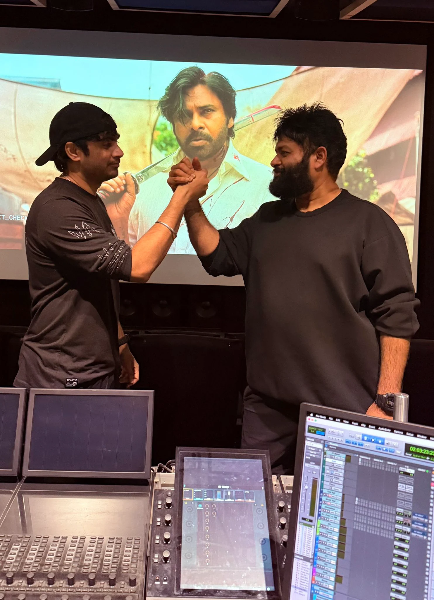 They Call Him OG Pawan Kalyan Movie Working Stills