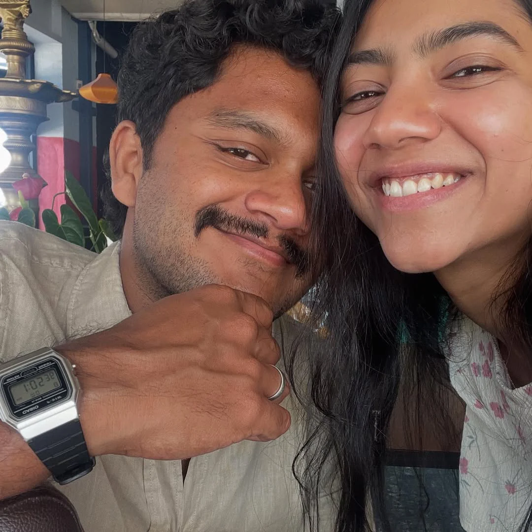 Sai Pallavi Sister Pooja Kannan First Wedding Anniversary Special Photos with Husband