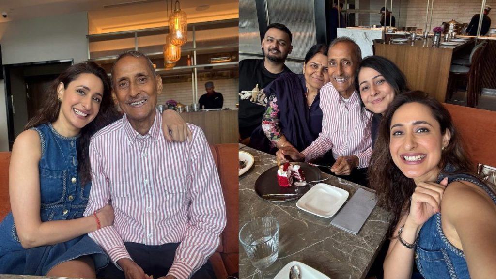 Pragya Jaiswal Celebrates her Father Birth Day Celebrations