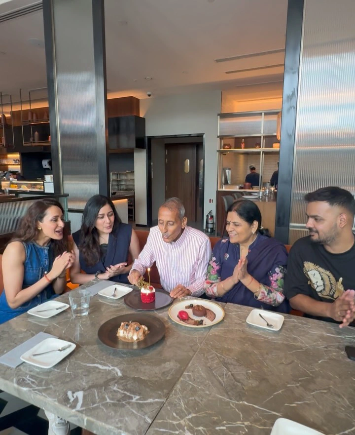 Pragya Jaiswal Celebrates her Father Birth Day Celebrations
