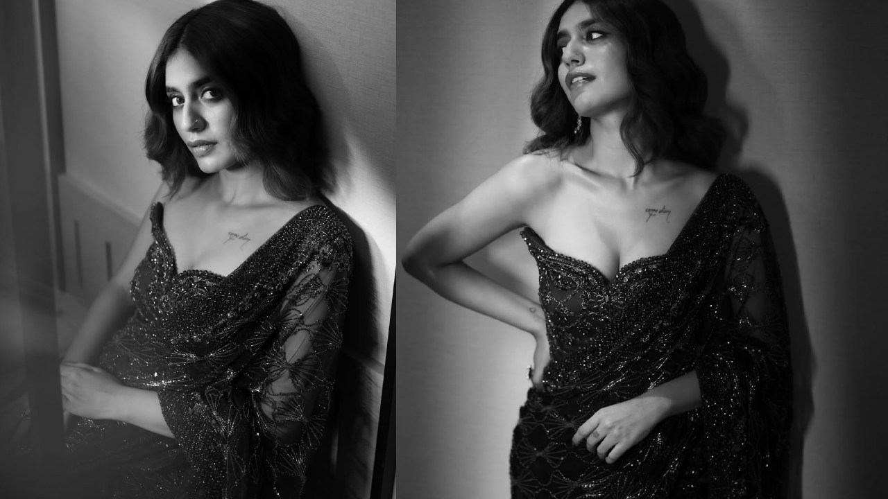 Priya Prakash Varrier : ఎదపై టాటూ చూపిస్తూ.. మలయాళీ భామ హాట్ పోజులు..