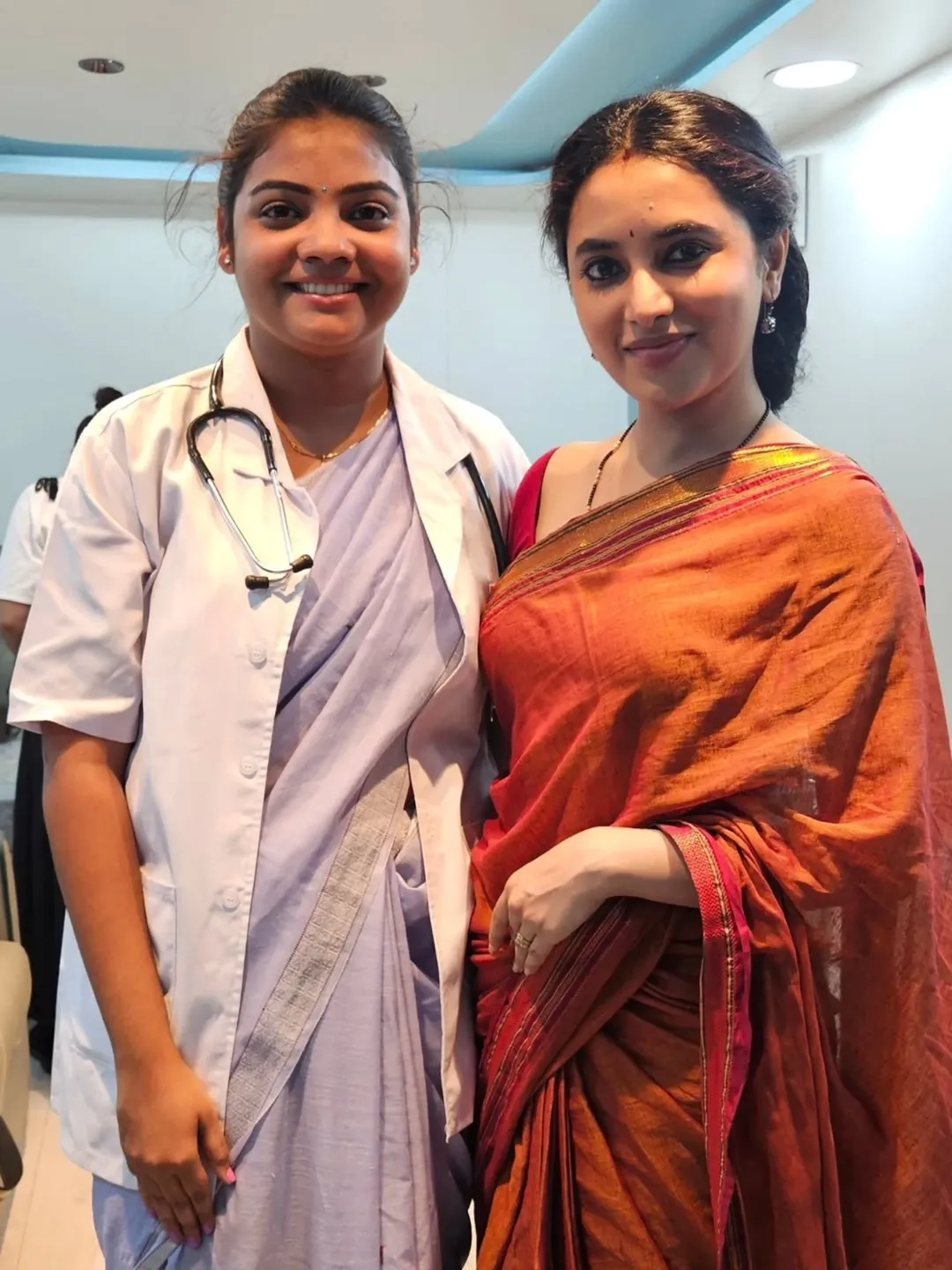 Priyanka Mohan Working Stills from They Call Him OG Movie
