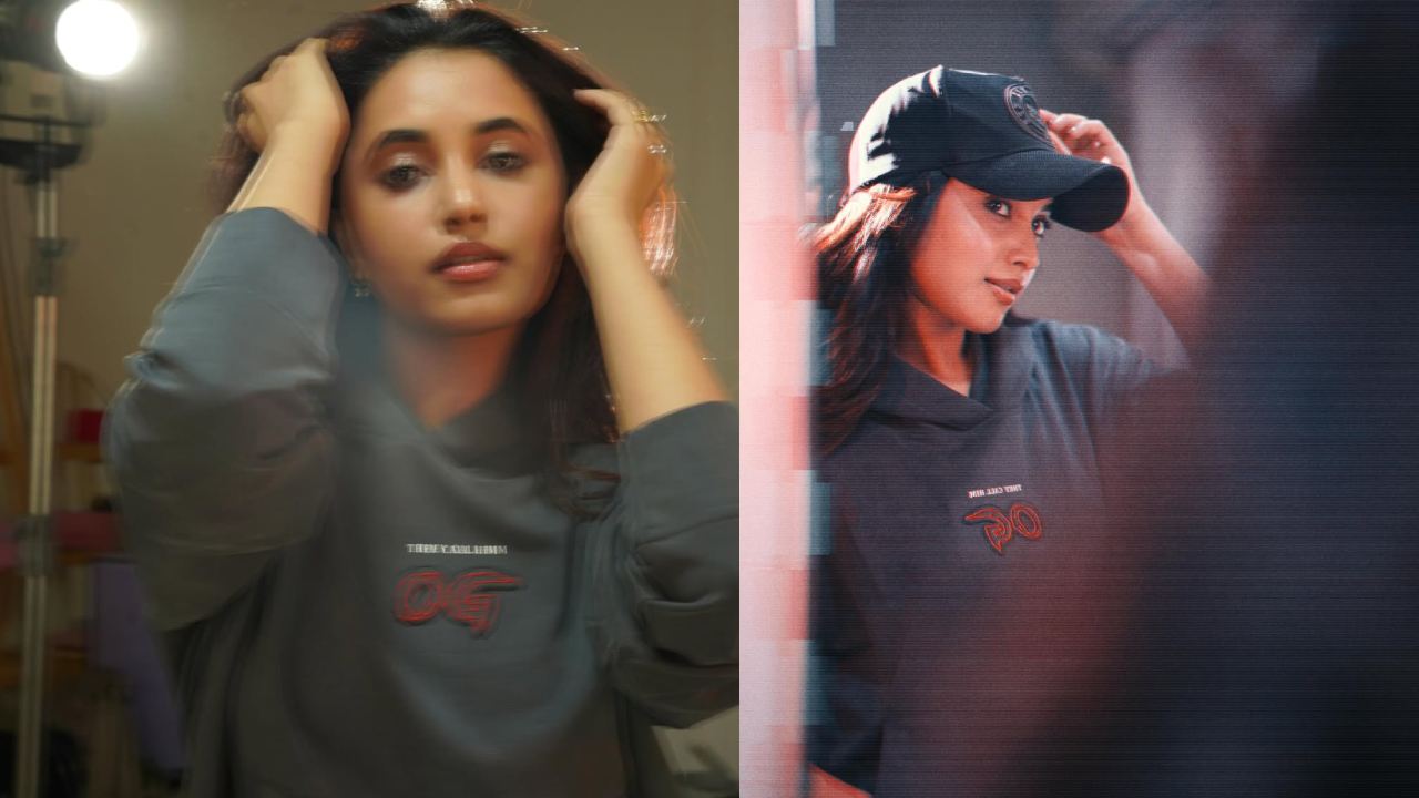 Priyanka Mohan : రిలీజ్ కి ముందు OG హుడీతో ప్రియాంక స్పెషల్ ఫొటోలు..