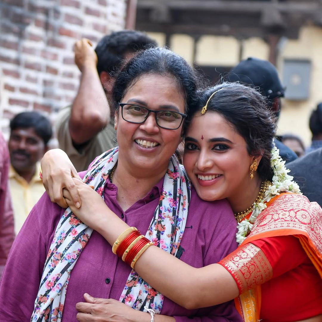 Priyanka Mohan Working Stills from They Call Him OG Movie