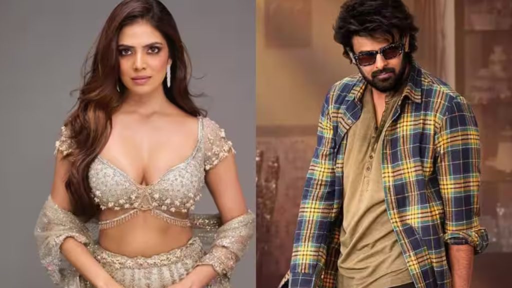 Raja Saab beauty Malavika made crazy comments on Prabhas