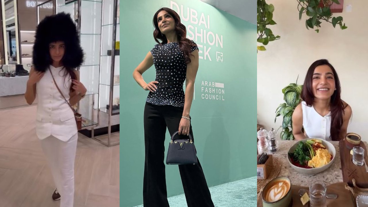 Samantha : దుబాయ్ లో వెకేషన్ ఎంజాయ్ చేస్తున్న సమంత.. ఫొటోలు..