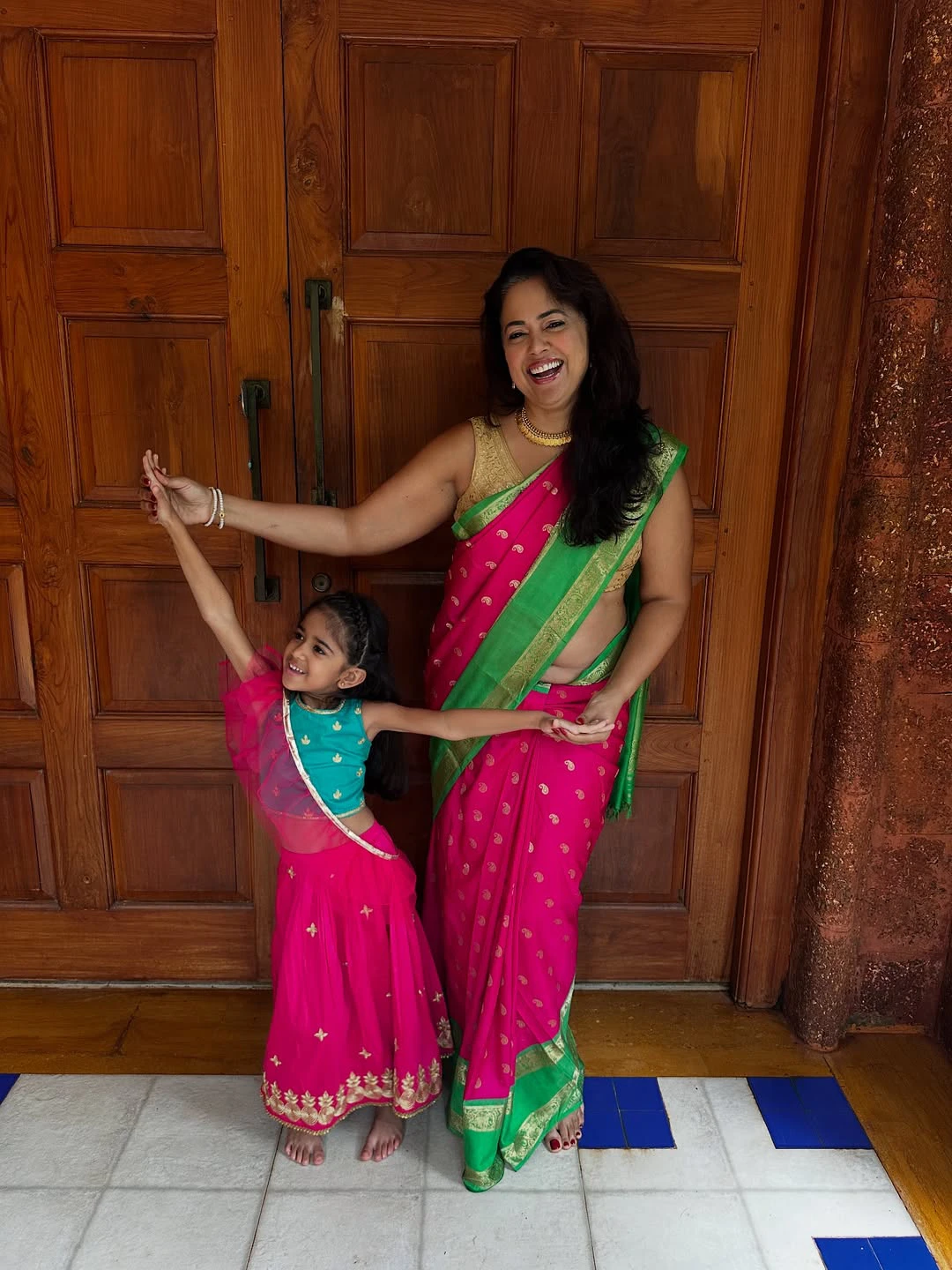 Sameera Reddy Family Photos