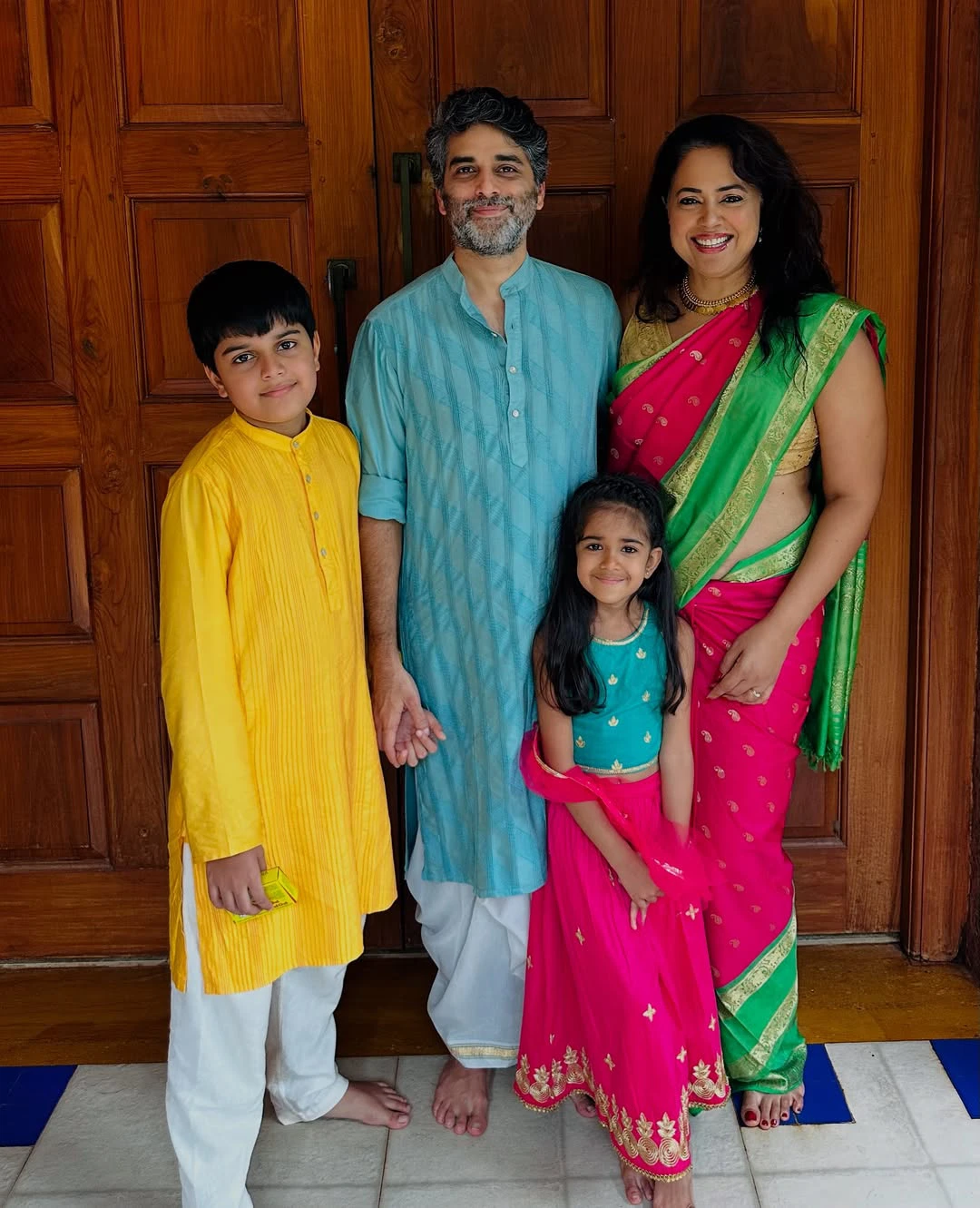 Sameera Reddy Family Photos
