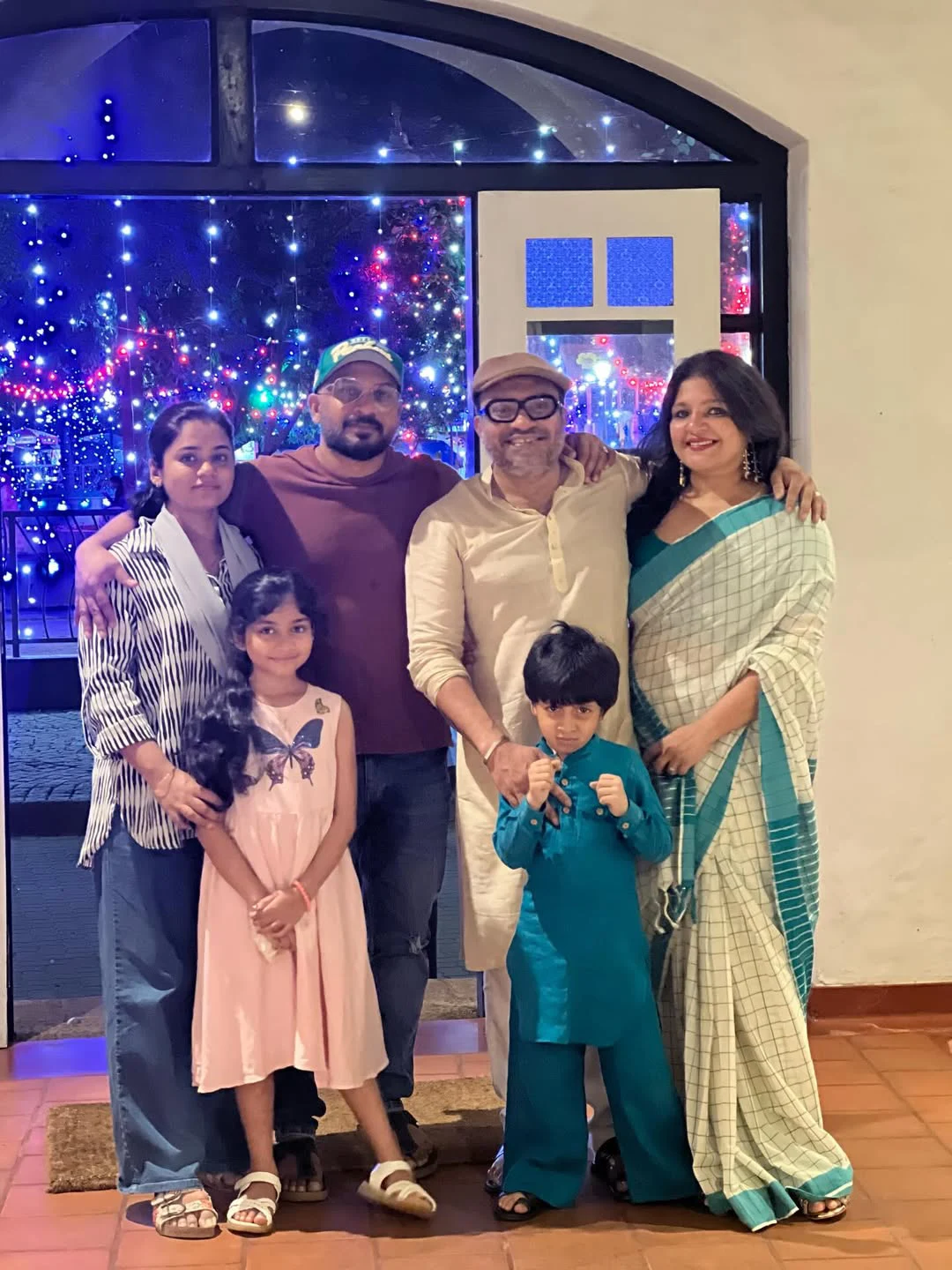 Malayalam Star Soubin Shahir Onam Celebrations with Family