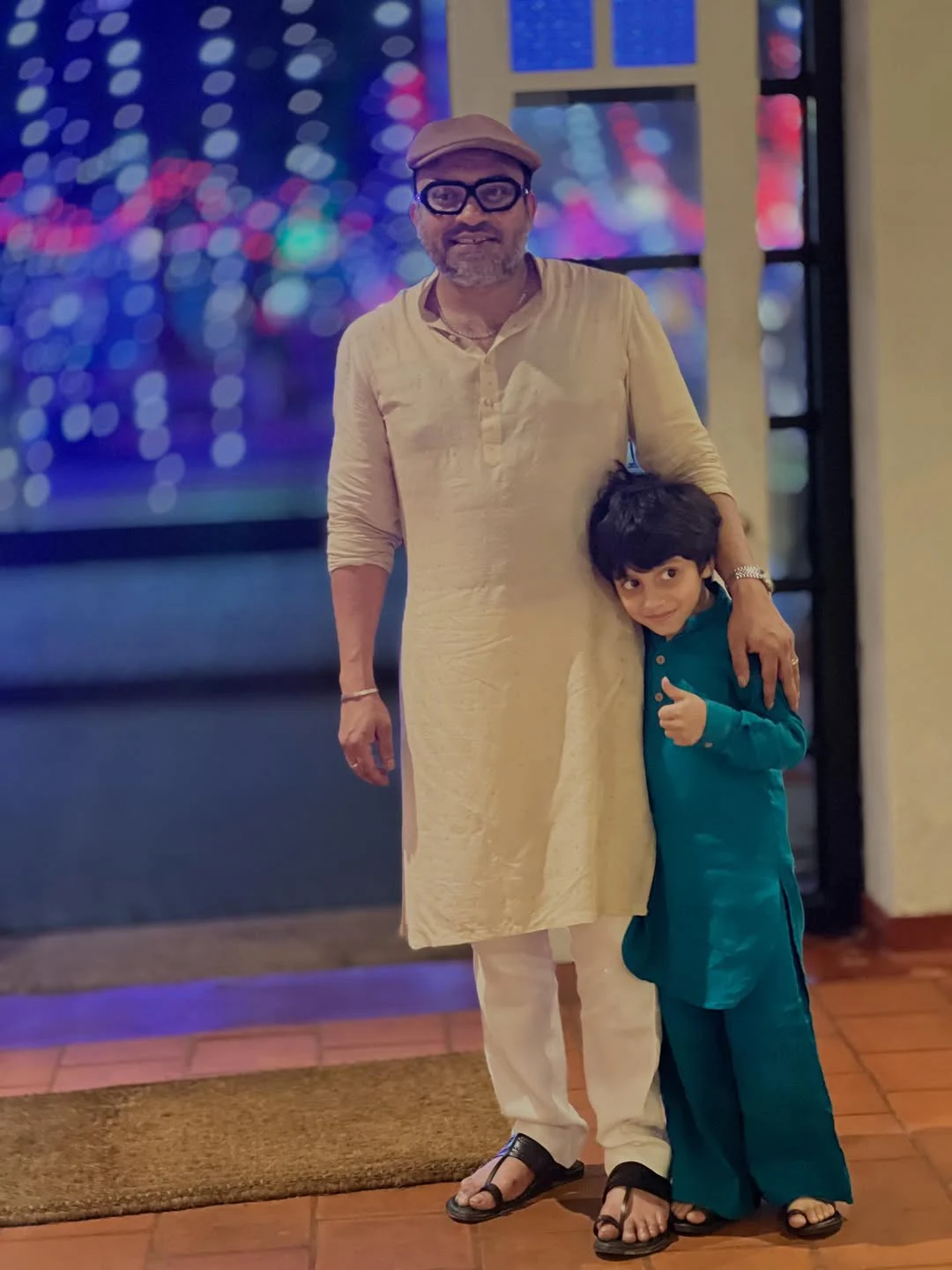 Malayalam Star Soubin Shahir Onam Celebrations with Family