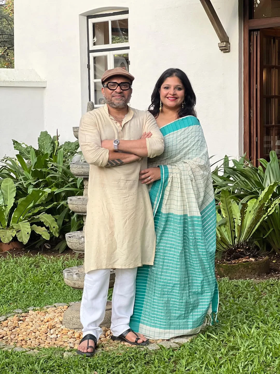 Malayalam Star Soubin Shahir Onam Celebrations with Family