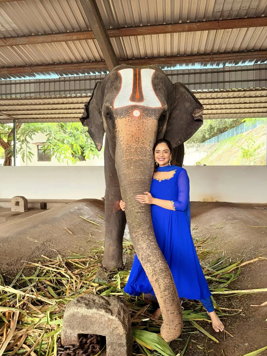 Sreemukhi Visits Tirumala