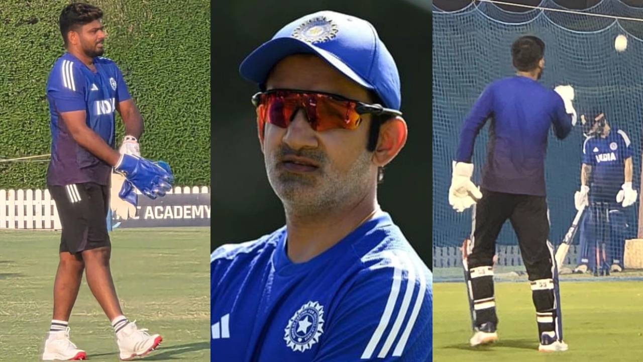 Sanju Samson : తుది జట్టులో సంజూశాంసన్కు నో ప్లేస్..? ప్రాక్టీస్ సెషన్లో దూరంగా చెట్టు కింద కూర్చున శాంసన్! Sanju Samson : తుది జట్టులో సంజూశాంసన్కు నో ప్లేస్..? ప్రాక్టీస్ సెషన్లో దూరంగా చెట్టు కింద కూర్చున శాంసన్!