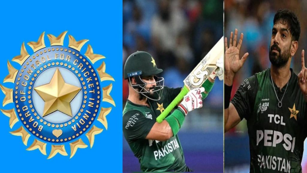 The BCCI has reported an official complaint against Haris Rauf and Shahibzada Farhan.