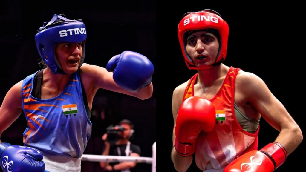 Minakshi Hooda gold medal, Jaismine Lamboria gold medal