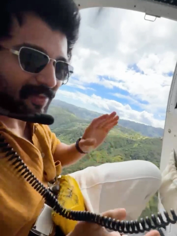 Vijay Deverakonda Enjoying Vacation in Hawaii Islands