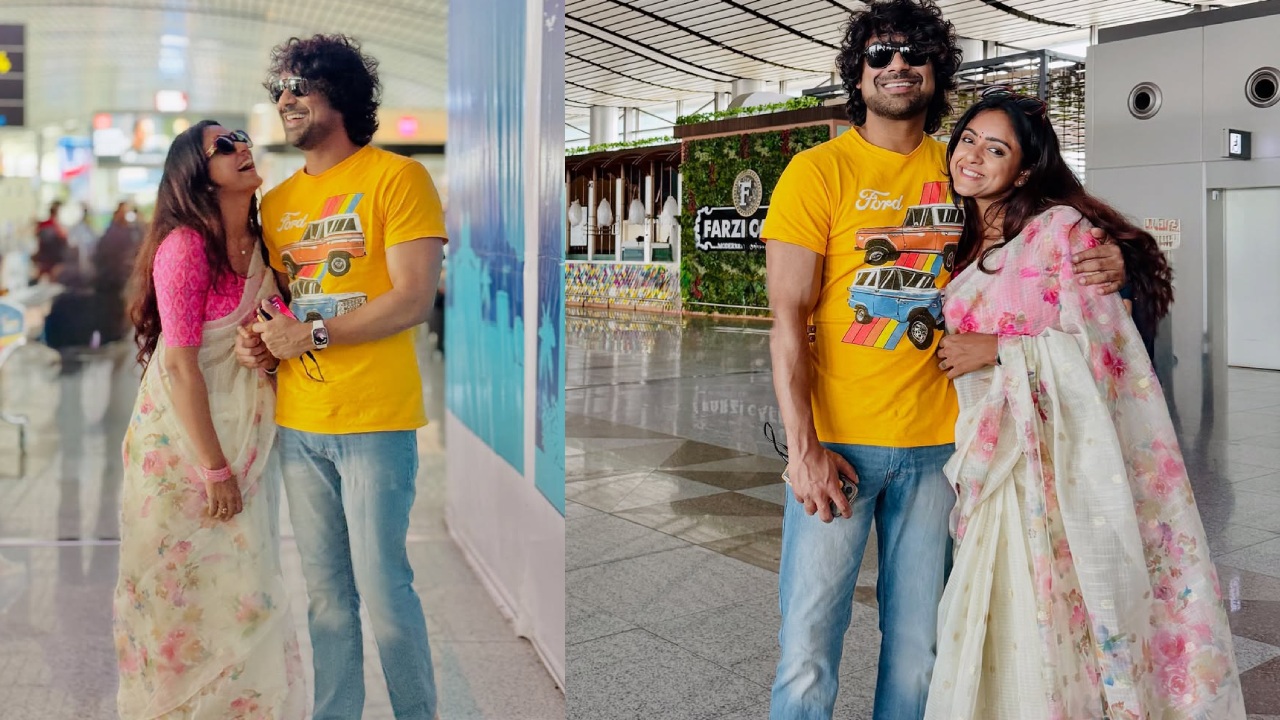 Varun Sandesh Vithika Sheru : ఎయిర్ పోర్ట్ లో క్యూట్ సెలబ్రిటీ కపుల్.. ఫొటోలు వైరల్.. Varun Sandesh Vithika Sheru : ఎయిర్ పోర్ట్ లో క్యూట్ సెలబ్రిటీ కపుల్.. ఫొటోలు వైరల్..