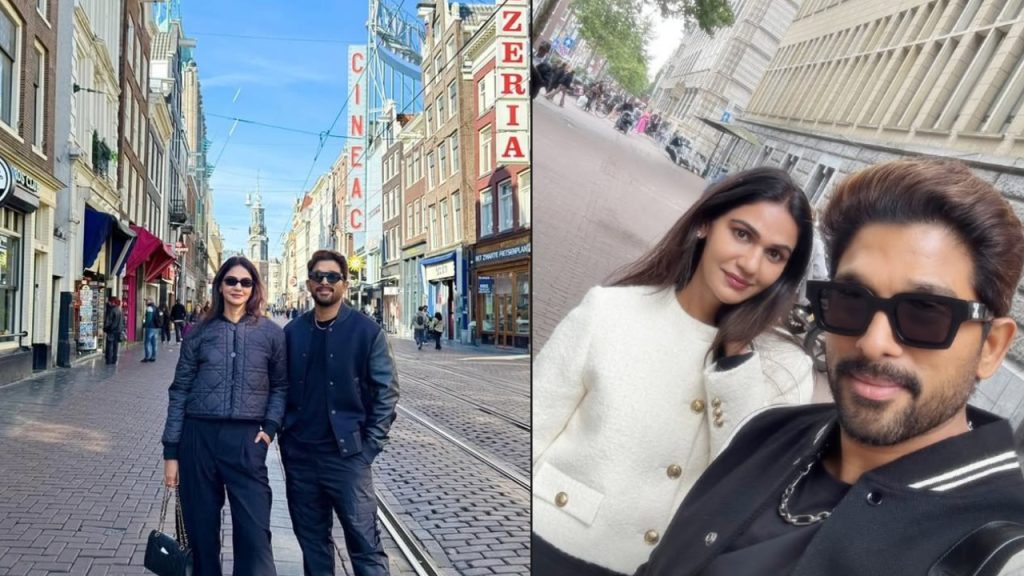 Allu Arjun Special Birthday Wishes to wife Sneha Reddy From Netherlands