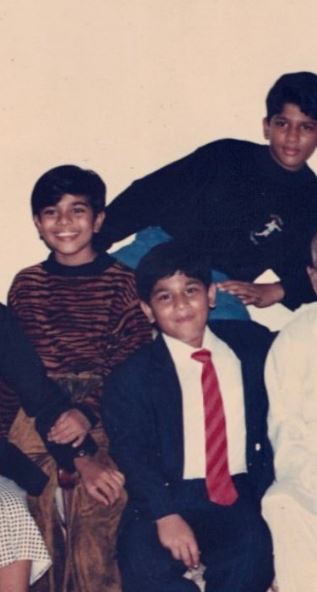 Mega Cousins Childhood Photos shared by Allu Sirish 