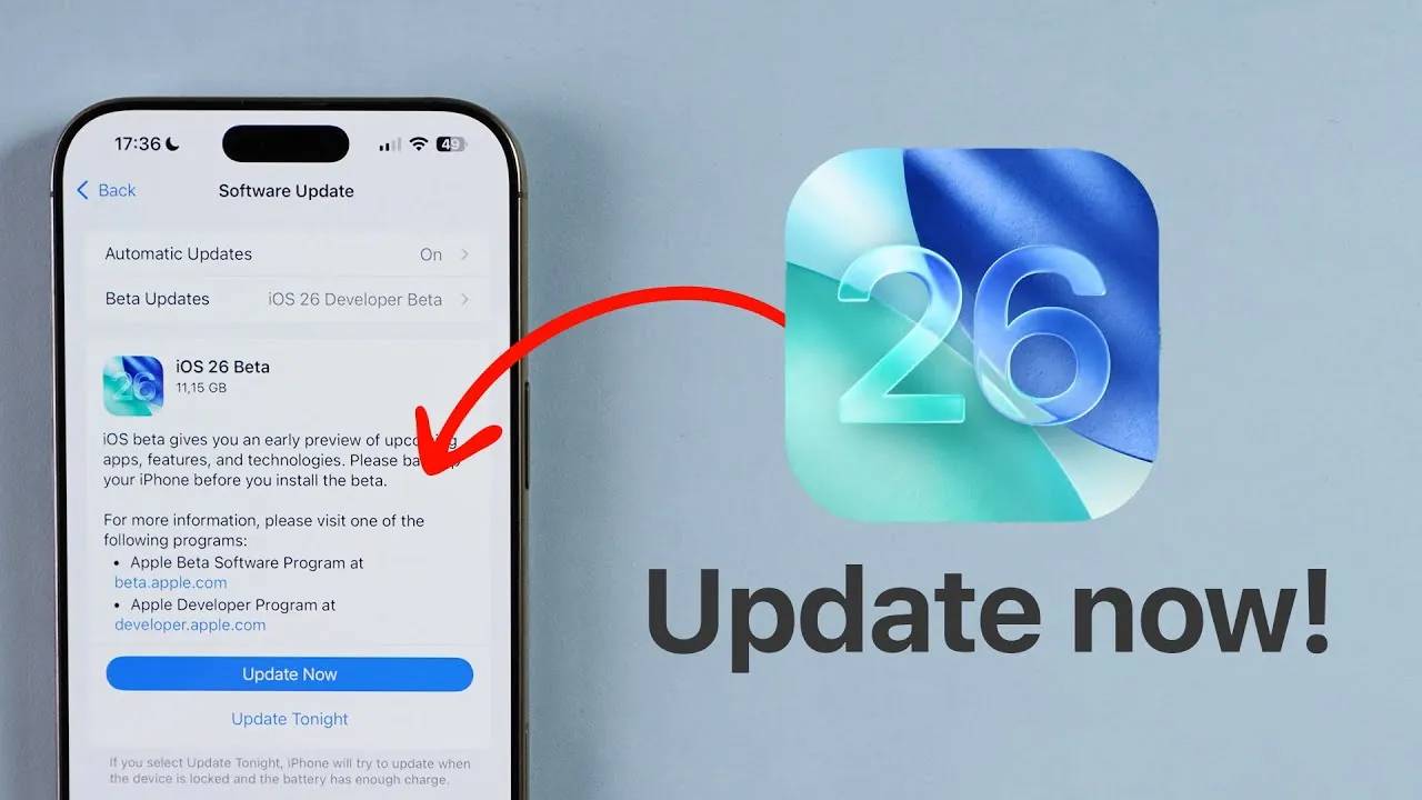 iOS 26 Update : ఐఫోన్ లవర్స్ కోసం iOS 26 అప్డేట్.. పాత ఐఫోన్లకు సపోర్టు.. ఎలా డౌన్లోడ్ చేసి ఇన్స్టాల్ చేయాలంటే? iOS 26 Update : ఐఫోన్ లవర్స్ కోసం iOS 26 అప్డేట్.. పాత ఐఫోన్లకు సపోర్టు.. ఎలా డౌన్లోడ్ చేసి ఇన్స్టాల్ చేయాలంటే?