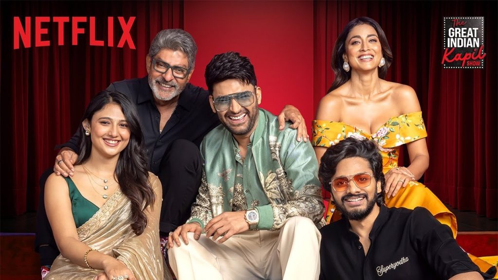 Mirai Movie Team Participated in Netflix The Great Indian Kapil Show
