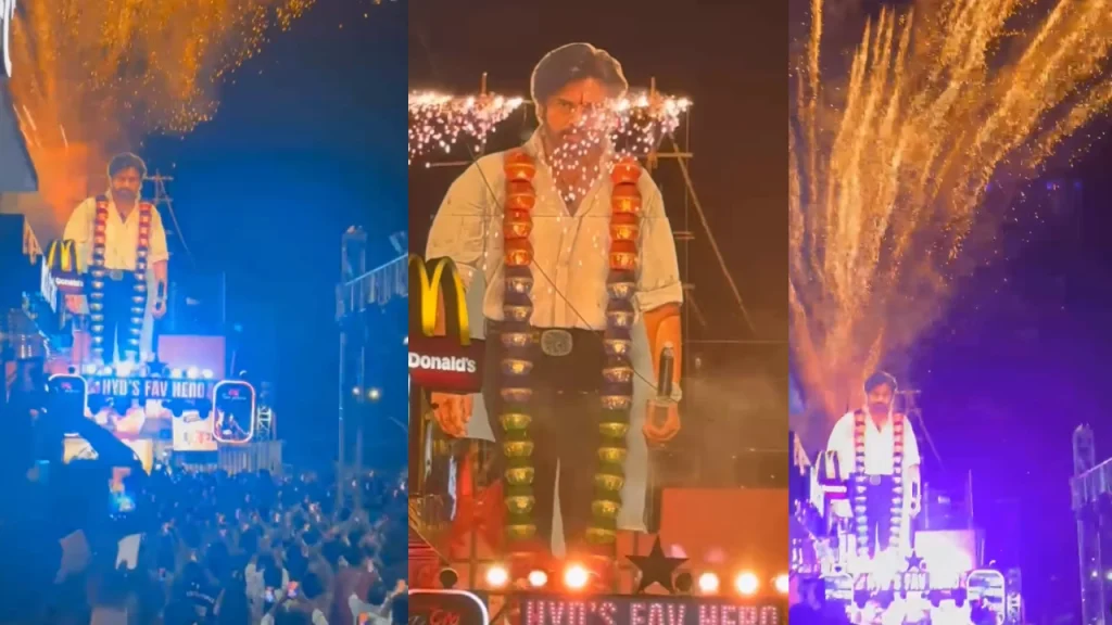 OG Mania Pawan Kalyan OG Movie Celebrations Started by Fans