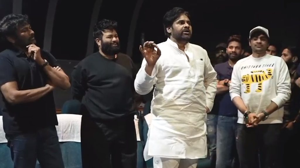 Pawan Kalyan Tells about OG Universe after Mega Family Show