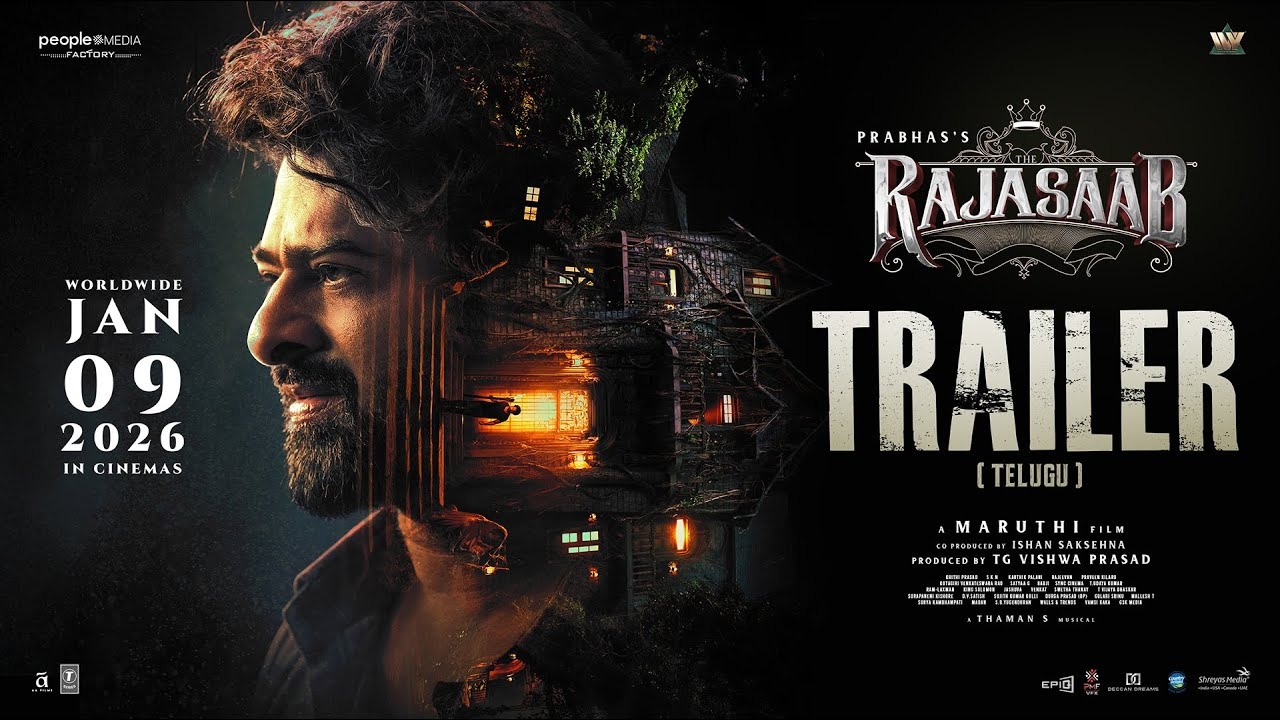 Rajasaab Trailer : ప్రభాస్ ‘రాజాసాబ్’ ట్రైలర్ వచ్చేసింది.. హారర్ కామెడీతో అదరగొట్టేసారుగా.. Rajasaab Trailer : ప్రభాస్ ‘రాజాసాబ్’ ట్రైలర్ వచ్చేసింది.. హారర్ కామెడీతో అదరగొట్టేసారుగా..