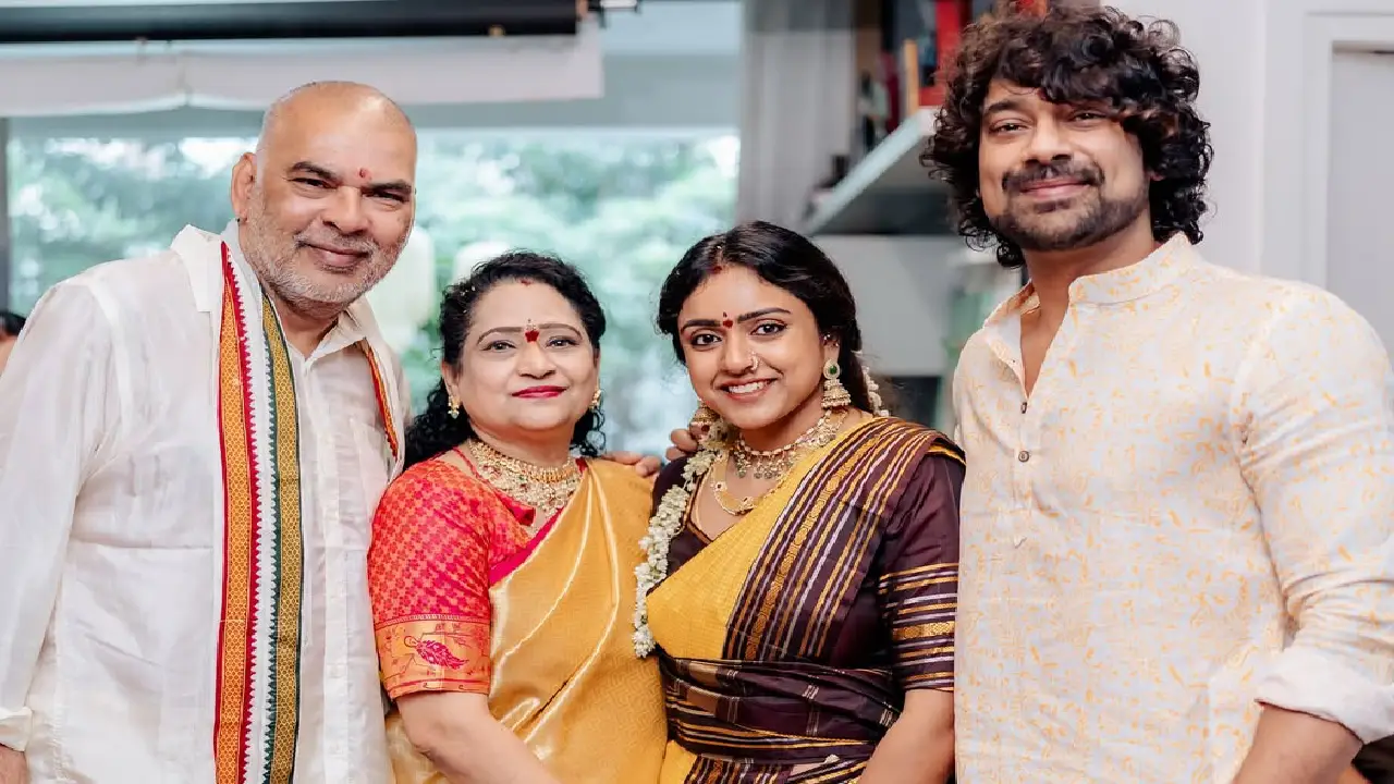 Sri Venakateshwara swamy vratham in varun sandesh and vithika sheru home