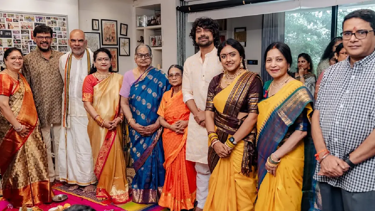 Sri Venakateshwara swamy vratham in varun sandesh and vithika sheru home