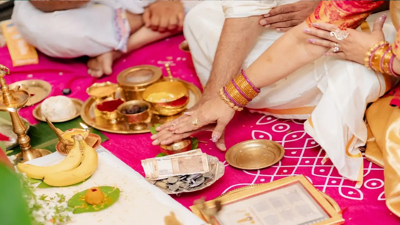Sri Venakateshwara swamy vratham in varun sandesh and vithika sheru home