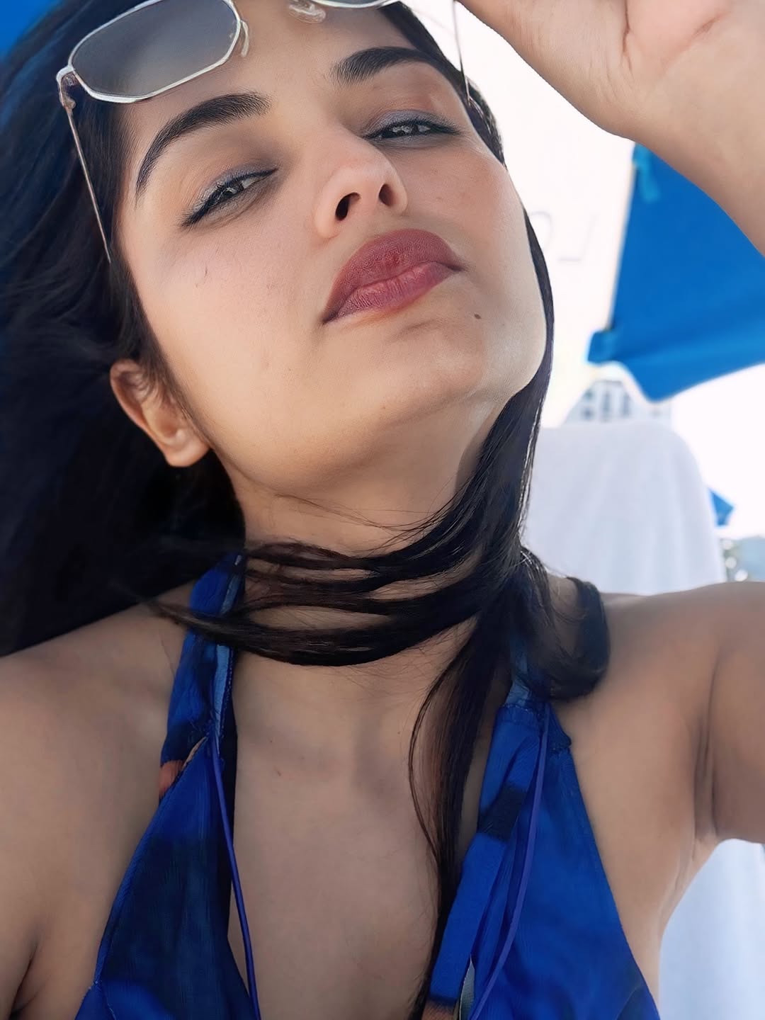 Serial beauty Priyanka Jain enjoying herself on the beach