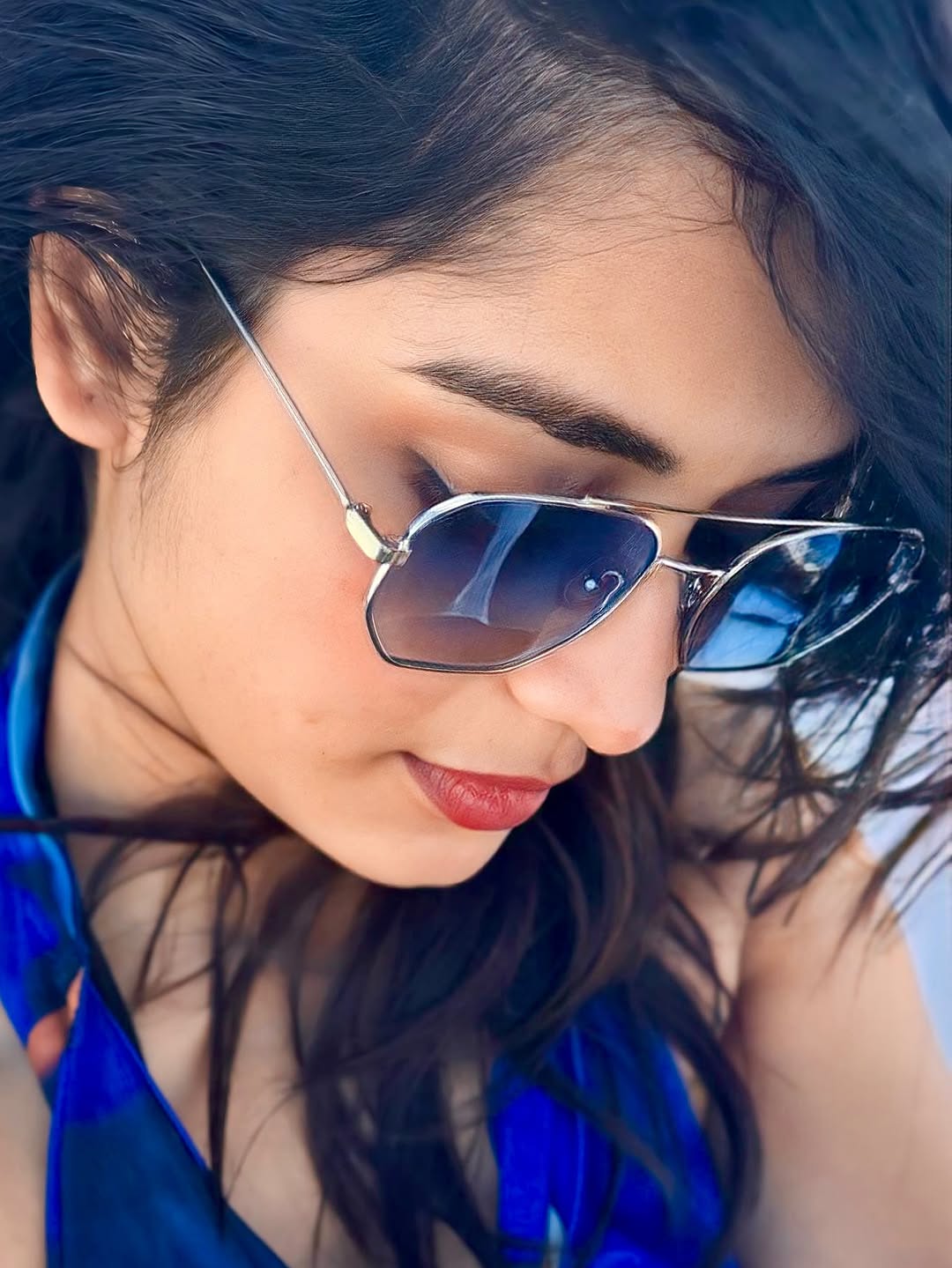 Serial beauty Priyanka Jain enjoying herself on the beach