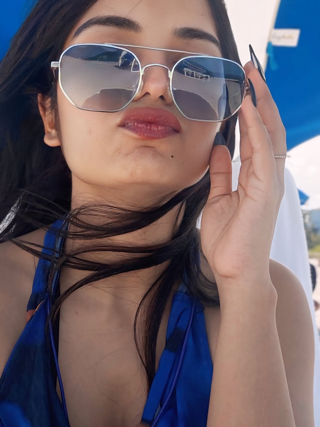 Serial beauty Priyanka Jain enjoying herself on the beach