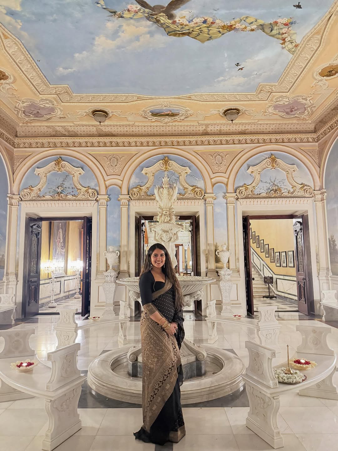 Hot anchor Sravanthi Chokkarapu in Falaknama Palace