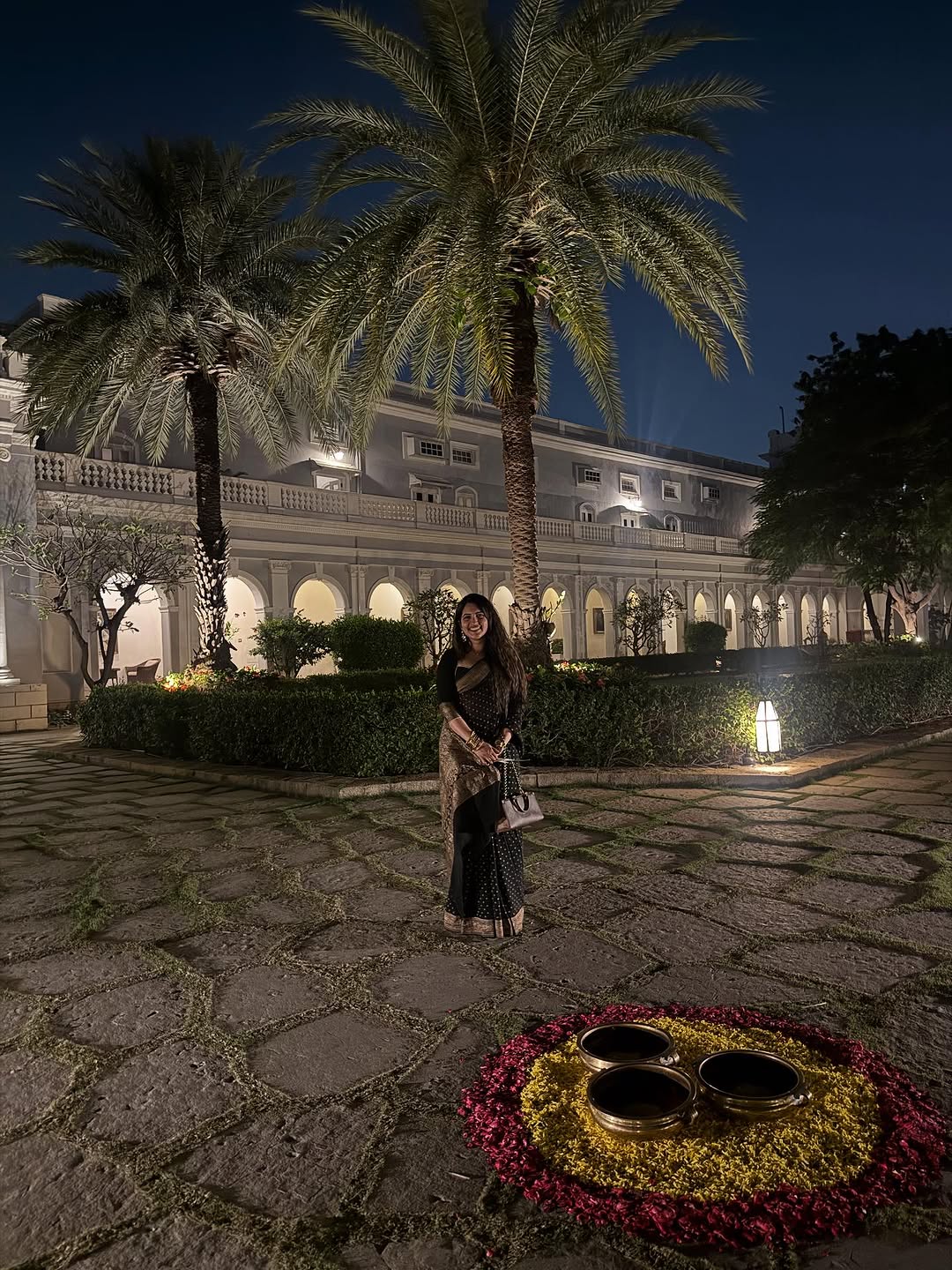 Hot anchor Sravanthi Chokkarapu in Falaknama Palace