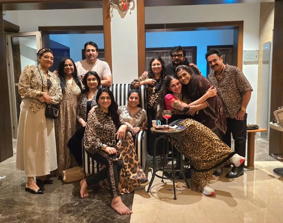 80s Stars Reunion in Chennai Chiranjeevi Venkatesh Meena Ramyakrishna and So Many Stars Attended